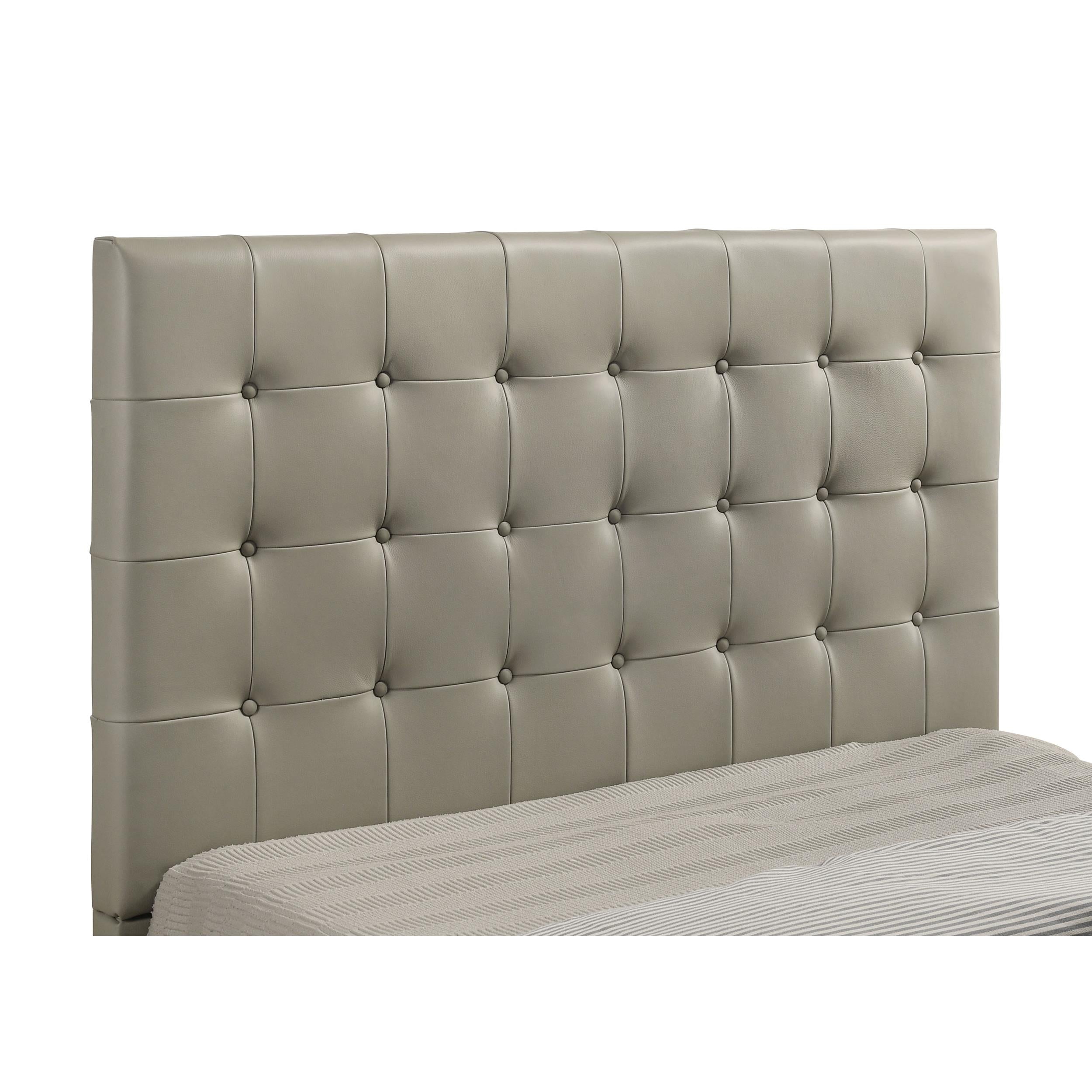 Coaster Furniture Medley 315911TANQ Genuine Leather Queen Panel Platform Bed - Tan IMAGE 1